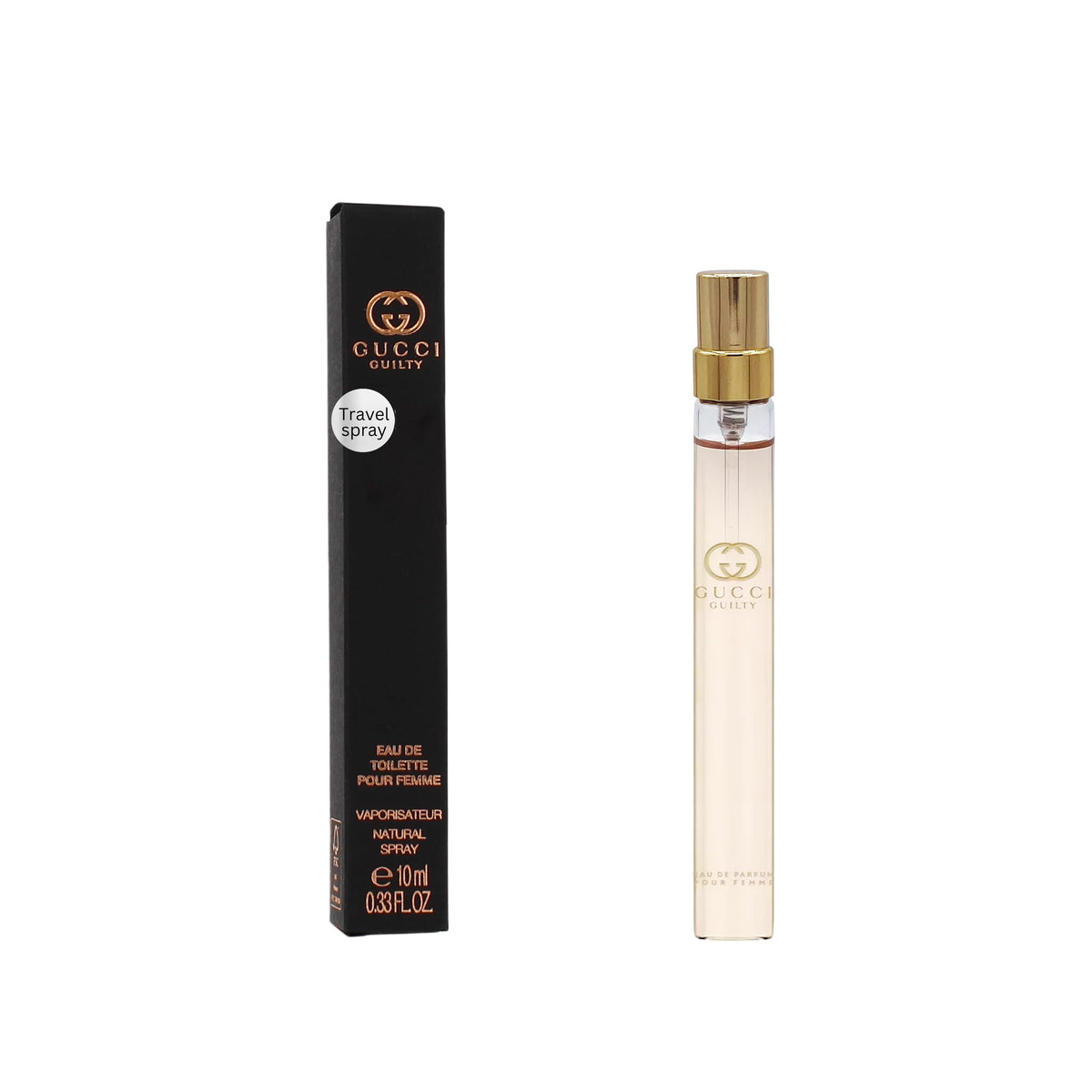 Gucci Guilty Perfume for Women Travel Spray Pour Femme EDT 0.33 Fl Oz