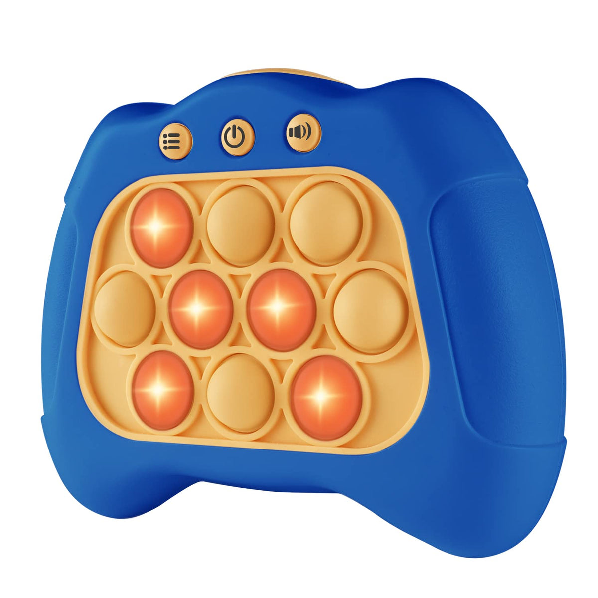 Pop The Target! Handheld Speed Push Game Machine: A Fun Multiplayer Game for Family. Sensory Fidget Toy Christmas Toys Gifts for 6 7 8 9 10 11 12 Years Old Kids Road Trip Car Games Kids White