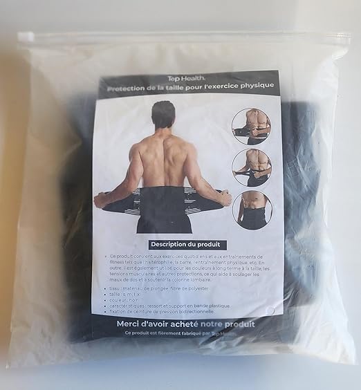 Back Support Belt for Ultimate Relief: Adjustable Lumbar Brace with Anti-Skid Design, 6 Stays, and 16-Hole Air Mesh for Sciatica, Herniated Disc, and Heavy Lifting (Large)