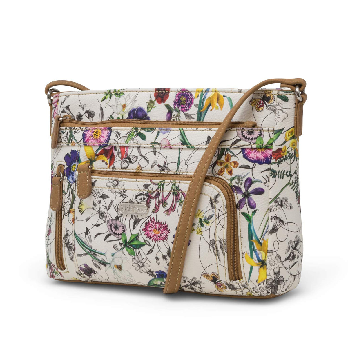 MultiSac Summerville East West Crossbody Bag, Vienna/Hazelnut