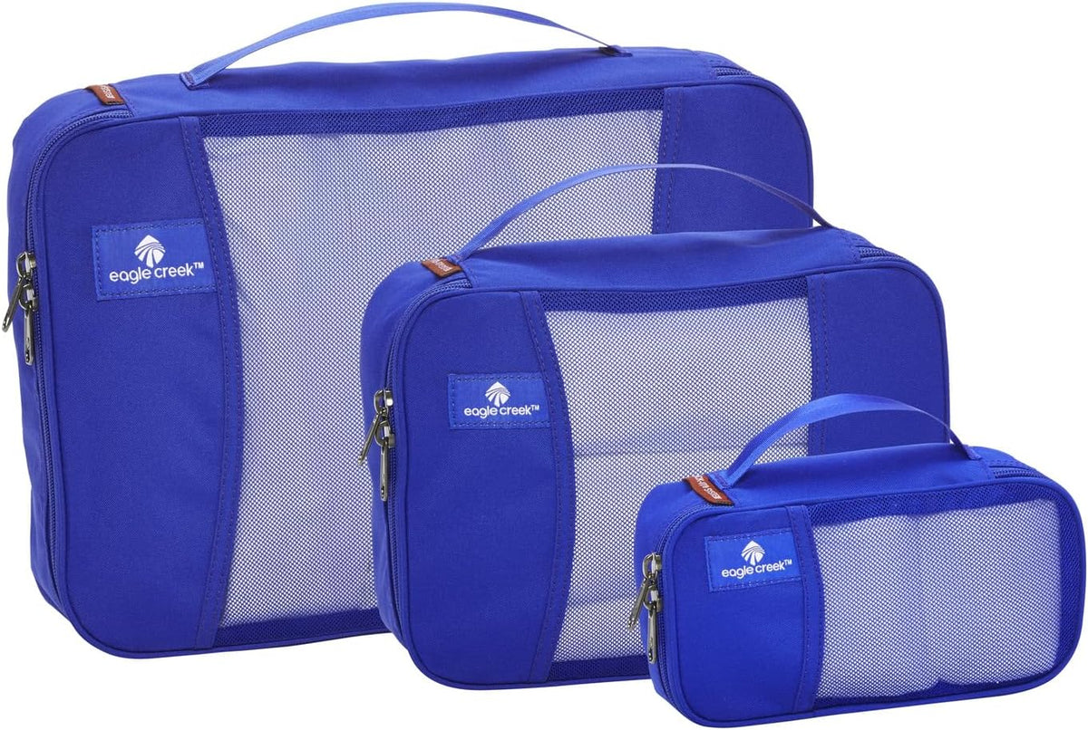 Eagle Creek Travel Gear Pack It, Blue Sea 3 Pack, One Size