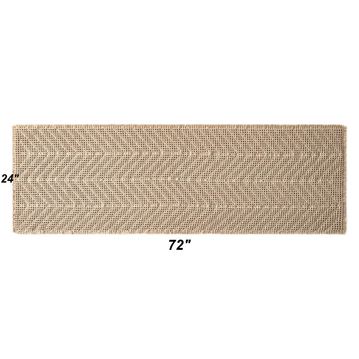 BULULOM Bathroom Runner Rug Super Absorbent Non Slip Long Bath Mat Machine Washable Boho Bathroom Rugs Quick Dry Rug Runners for Hallway Bedroom Laundry Room,Brown, 2'x 6'(24" x 72")