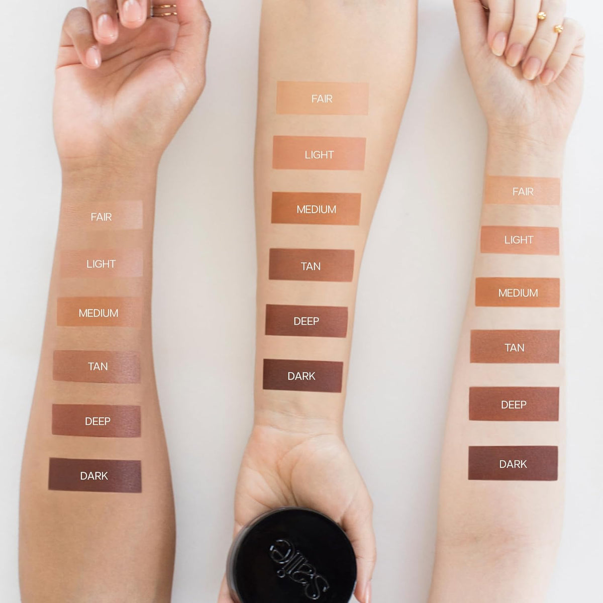 Saie Sun Melt Cream Bronzer - Buildable Balm Face Bronzer for Effortless Sculpting - Cream Contour Enriched with Vitamin C, Nourishing Skincare Ingredients & a Natural Finish - Light Bronze (1 oz)