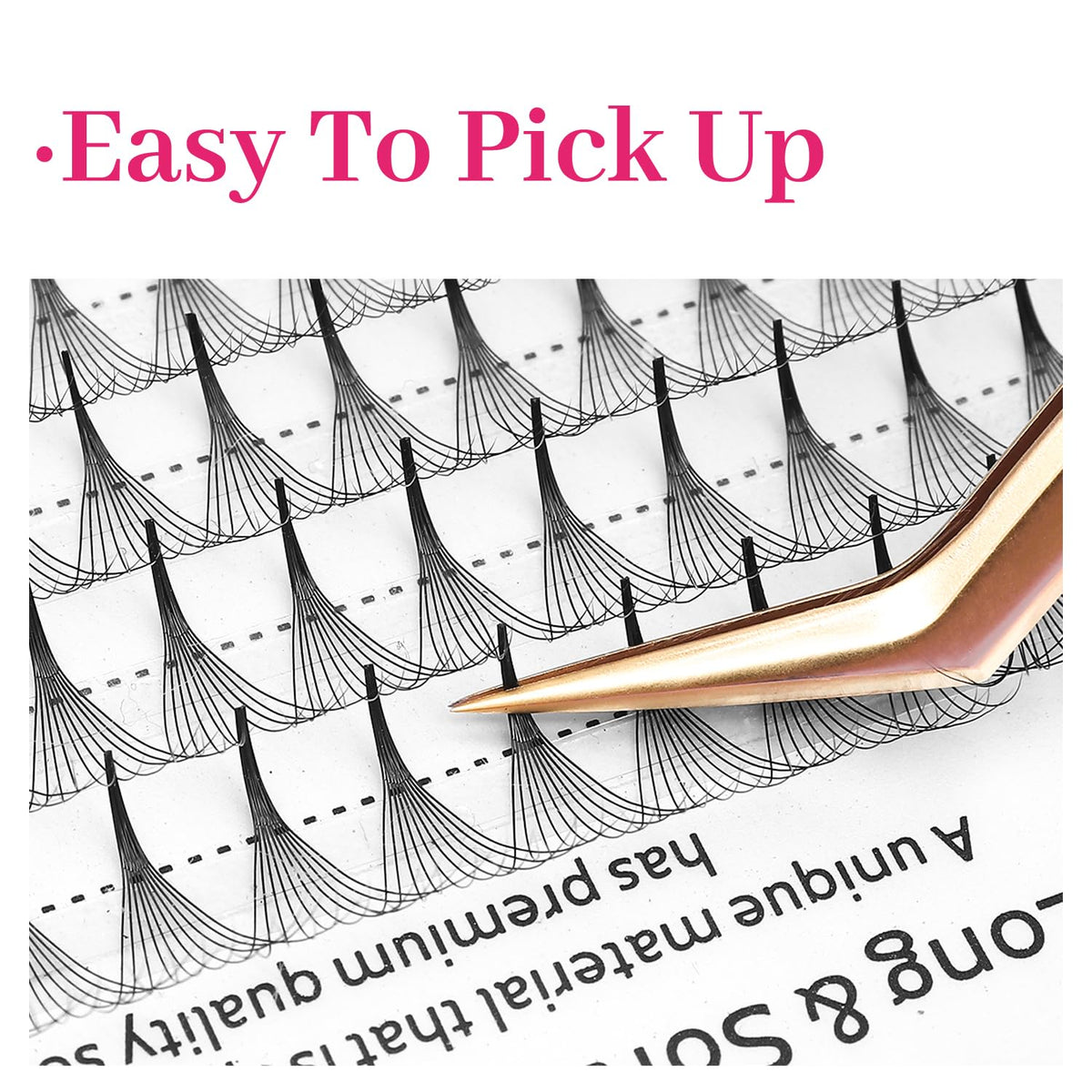 Premade Fans Eyelash Extensions 16D Volume Lash Extensions 0.03 Thickness Eyelash Extension D Curl Premade Lash Fans Mix 9-16mm Fluffy Soft Handmade Lash Fan(16D-0.03-D,9-16mm)