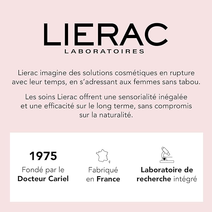 Lierac Demaquillant Micellar Water - Gentle Makeup Remover for Sensitive Skin, Cleanses - Moisturizes, Hydrating & Soothing, Eye Makeup Remover, Micellar Cleansing Water - 200ml