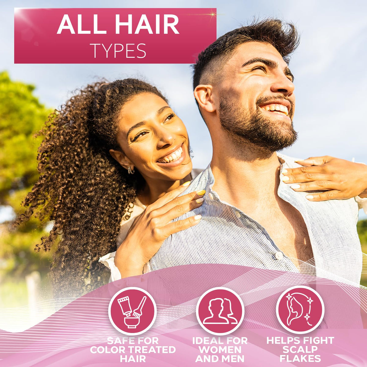Apple Cider Vinegar Conditioner - Sulfate Paraben and Silicone Free - For Dry, Damaged and Oily Hair - Anti Dandruff Product for Fine Itchy Scalp Build Up - Cleansing Treatment for Women and Men