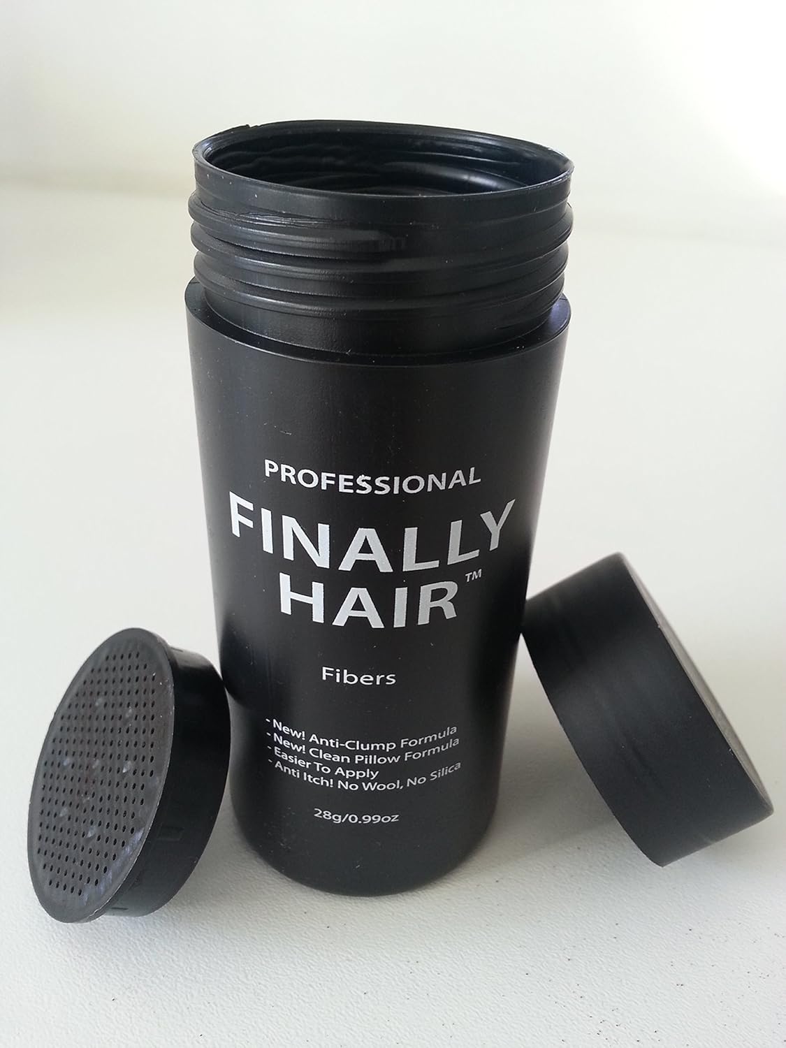 Finally Hair Hair Fiber Applicator Bottle For Use With Refill 100 Grams For Hair Loss Concealing by Finally Hair (Empty Applicator Bottle)