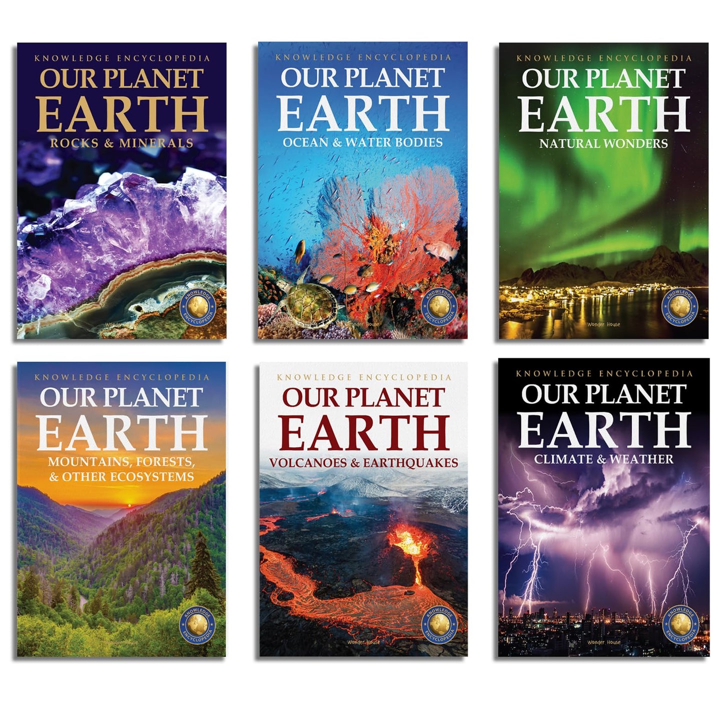 Our Planet Earth: Collection of 6 Books (Knowledge Encyclopedia For Children)