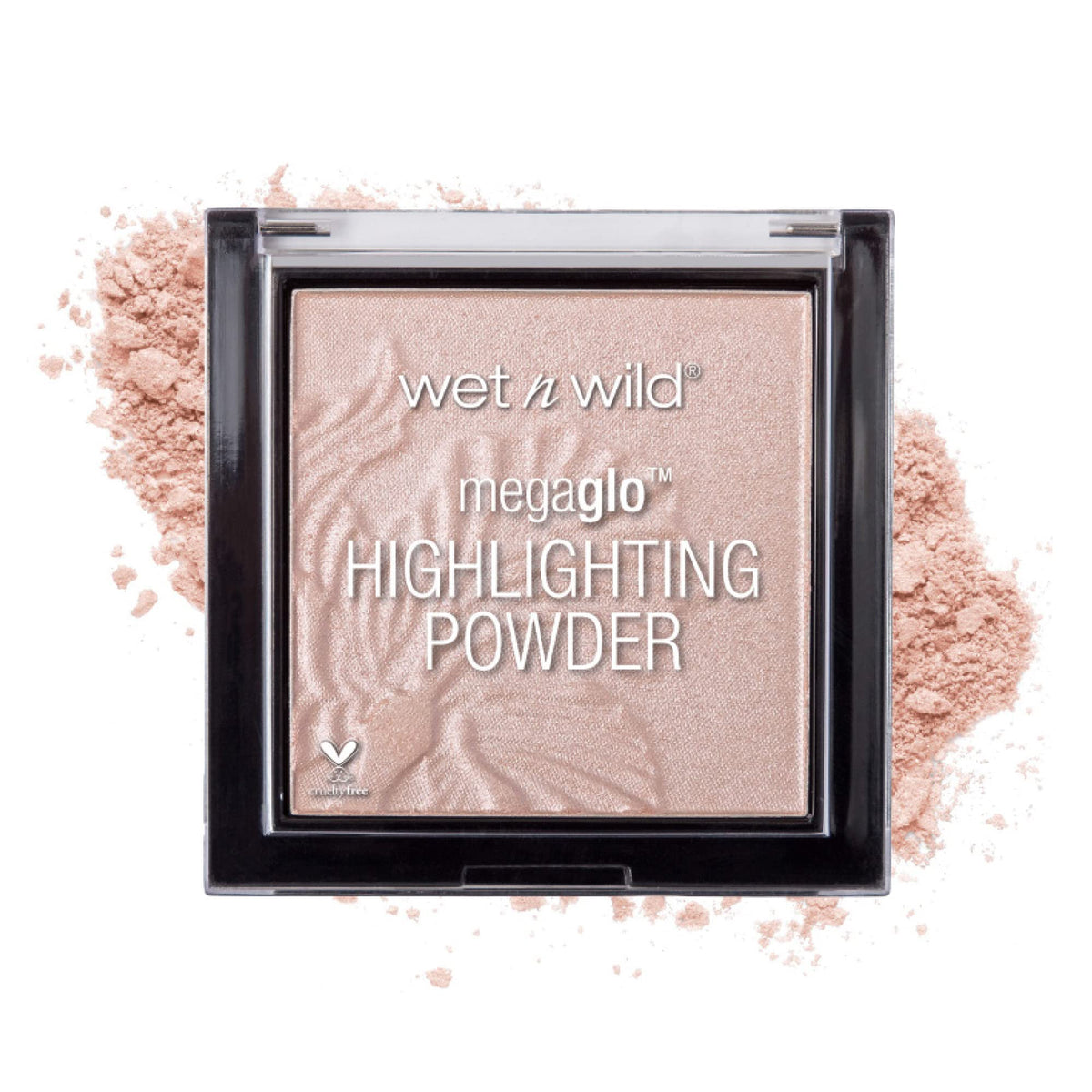 wet n wild MegaGlo Highlighting Powder, Highlighter Makeup, Shimmer Glow, Pink Rose Gold Blossom Glow
