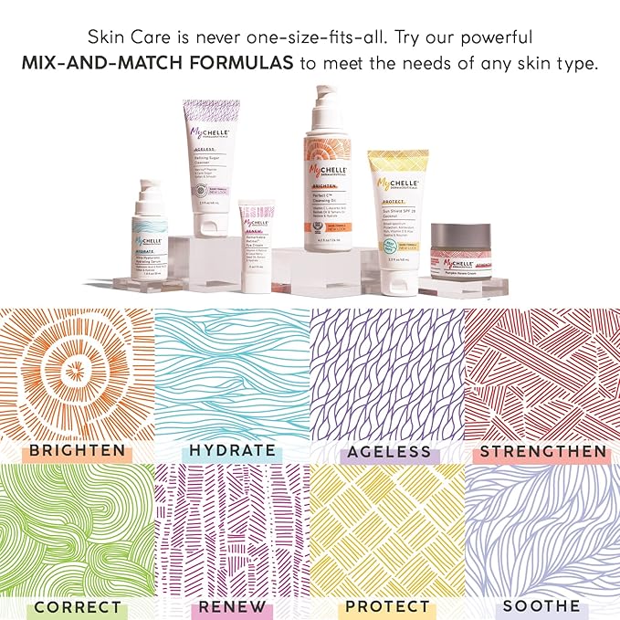 MyCHELLE Dermaceuticals Supreme Polypeptide Cream Unscented (1.2 Fl Oz) - Anti-Aging Cream with Powerful Peptides, Help Lift & Revive Skin, Help to Reduce the Appearance of Fine Lines and Wrinkles