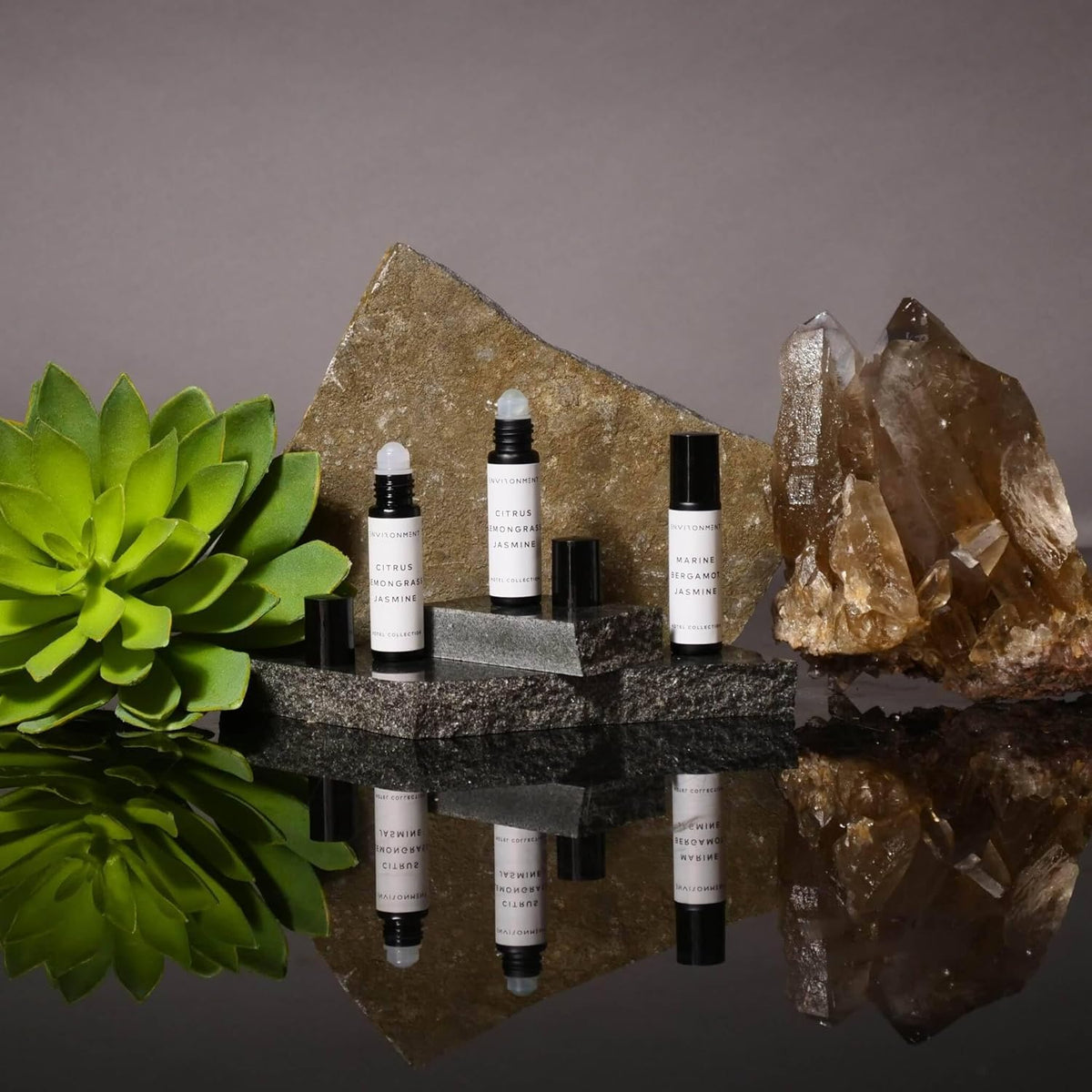 ENVIRONMENT Inspired by 5-Star Hotels HCS 10ml Roll-on Perfume (Sandalwood | Vanilla | Amber) Body Oil Fragrance, Roll On Oil, Body Fragrance for Women & Men, Luxury Scents, Vegan & Cruelty-Free