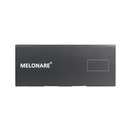 MELONARE 4-Channel Wireless Microphone System, UHF Compact Cordless Mic Set w/ 4x10 Frequencies, 200ft Range, Dynamic Handheld Microphone for Singing, Karaoke, Church, DJ, Wedding (MWM-41-4H)