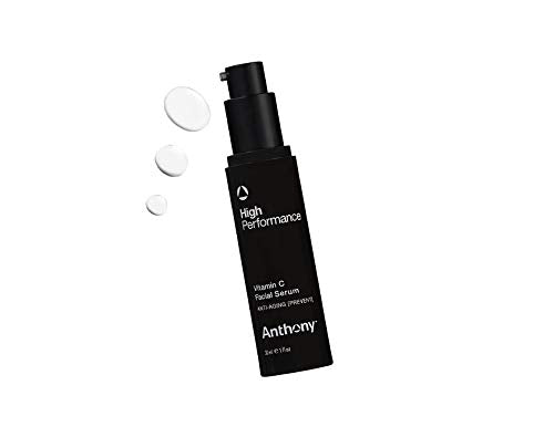 Anthony High Performance Vitamin C Cream Treatment. Advanced Anti-Aging Serum for Face with Polypeptides & Salicylic Acid. Dark Spot Corrector Moisturizer for Face Brightening, 2 Pack (1 Fl Oz)