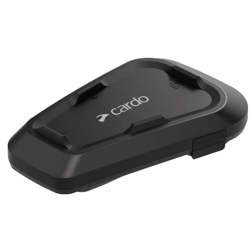 Cardo Systems Spirit Motorcycle Bluetooth Communication Headset - Black, Single Pack