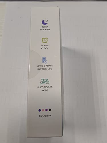 BIGGERFIVE Vigor 2 Kids Fitness Tracker Watch for Girls Boys Ages 5-12, IP68 Waterproof, Activity Tracker, Pedometer, Heart Rate Sleep Monitor, Calorie Step Counter Watch