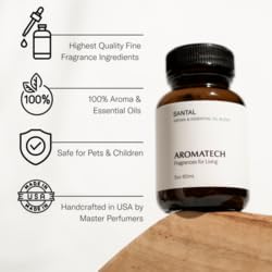 Noir Aromatech Noir Aroma Essential Oil Blend: Hotel Inspired Aromatherapy with for Ultrasonic Diffusers & Nebulizers - 0.3 fl oz, 10 mL
