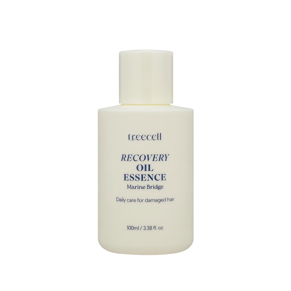 TREECELL Recovery Oil Essence, 3.4 fl oz (100 ml), Korean Cosmetics, Korean Hair Oil, Hair Serum, Damaged Hair, Nutrition Care, Moisture Care, Elasticity Care, Dry Care