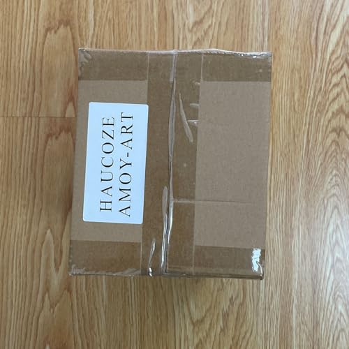 HAUCOZE Modern Sculpture Decor Abstract Statue Figurine Screen Arts Gifts Bookshelf Crafts Polyresin 13.0 inch