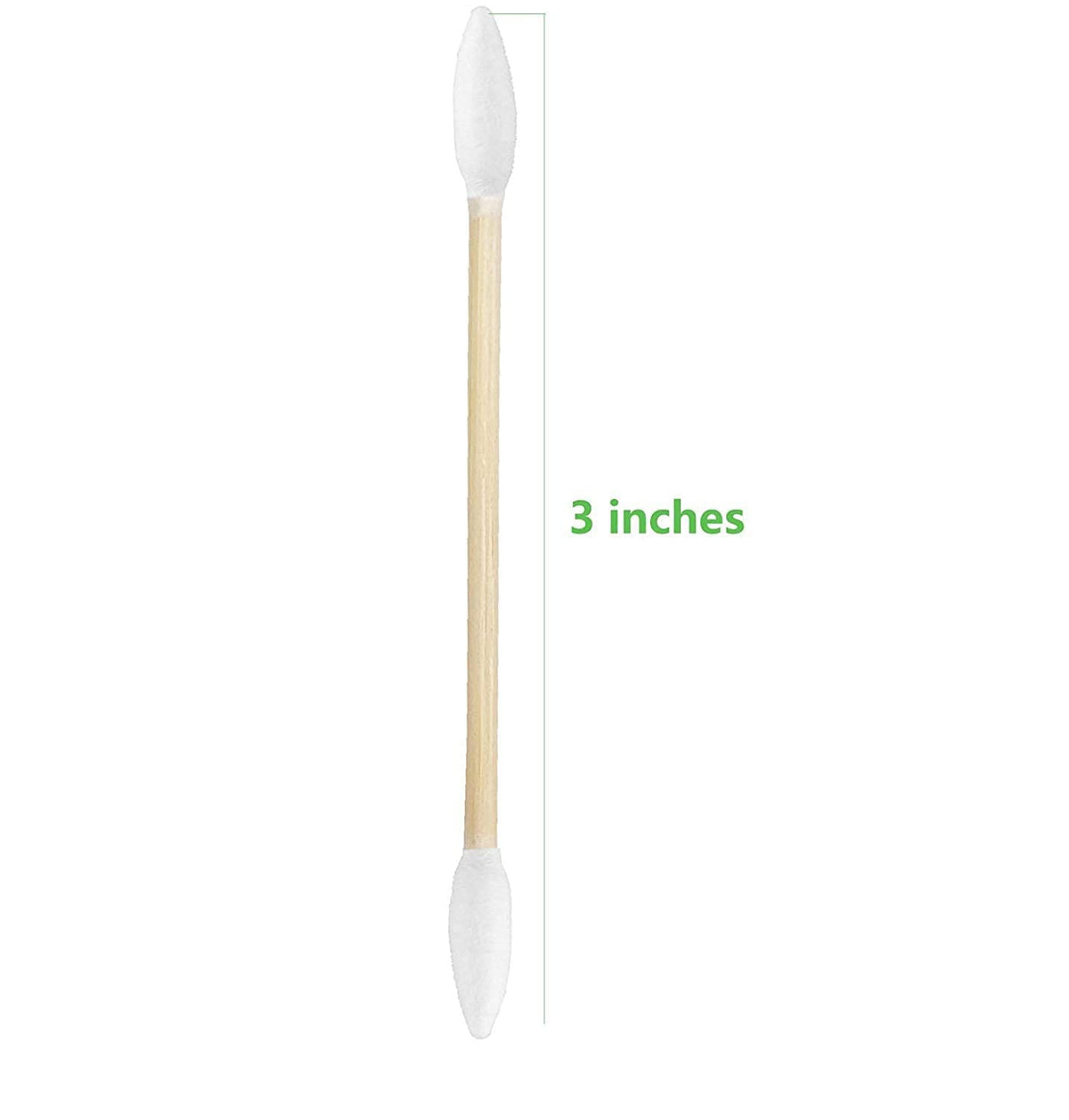 2400pcs Precision Tip Cotton Swabs for Makeup, Bamboo Sticks and Double Pointed