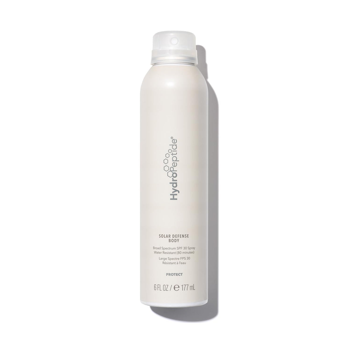 HydroPeptide Solar Defense Body SPF 40, Broad Spectrum, Water Resistant Sunscreen, Hydrates and Soothes, 6 Ounce