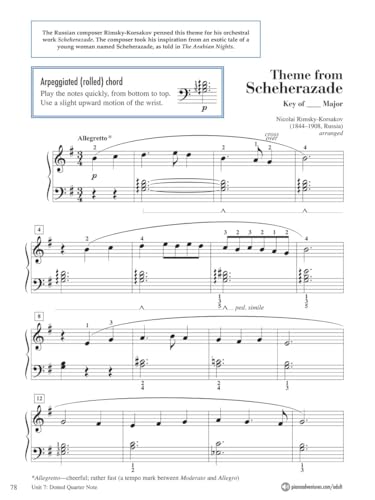 Adult Piano Adventures: All-in-One Piano Course - Book 2 | Early Intermediate Piano Method with Online Audio | Songbook with Sheet Music and Theory for Adults | Faber Piano Book for Chord Playing