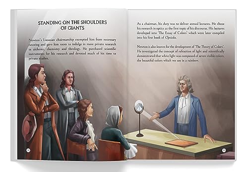 Illustrated Biography for Kids: Extraordinary Scientists who Changed the World: Set of 6 Books