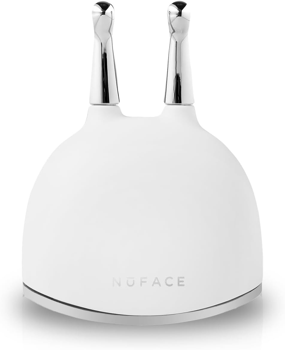 NuFACE TRINITY+ Effective Lip & Eye Attachment for Microcurrent Facial Device - FDA Cleared At Home Eye Lift & Smile Lines Treatment to Tighten & Tone Hard-to-Reach Areas Around Mouth and Eyes