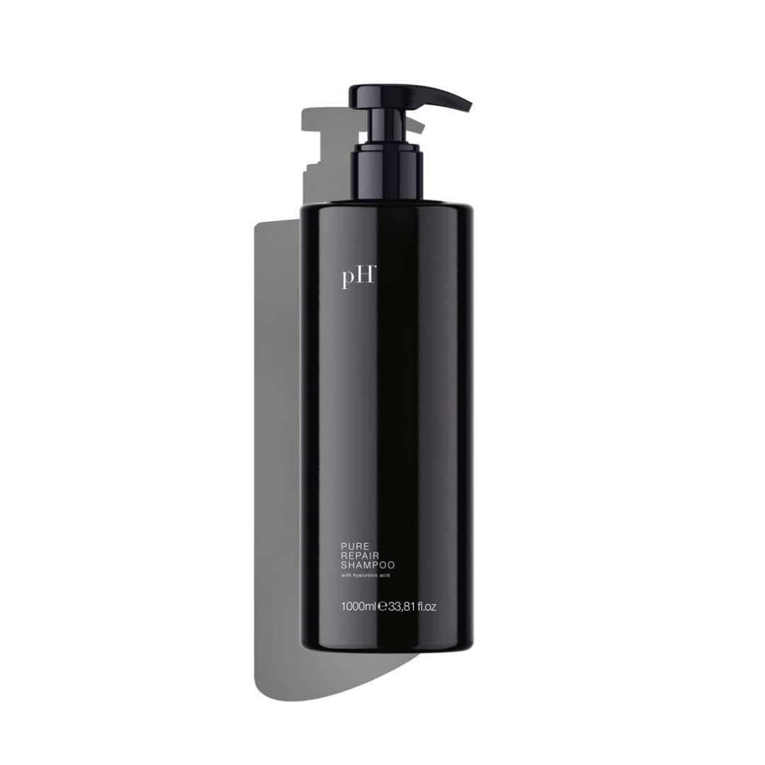 pH PURE HAIR Repair Moisturizing Shampoo 33.8 Oz - Hydrating Shampoo for Dry, Damaged & Color-Treated Hair - Revitalizing, Nourishing Formula to Restore Softness, Shine & Strength
