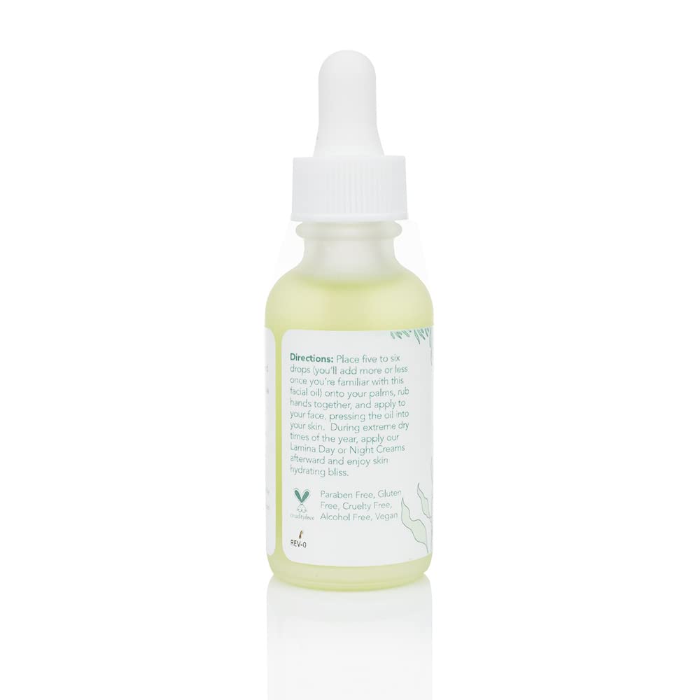 Sea-El Matcha Face Oil Skincare - Hydrating Glow Green Tea & Sea Kelp Facial Oil Blend - Calming & Deeply Penetrating Antioxidant-Rich Moisturizer for Women & Men, Vegan, All Skin Types - 1 Fl Oz