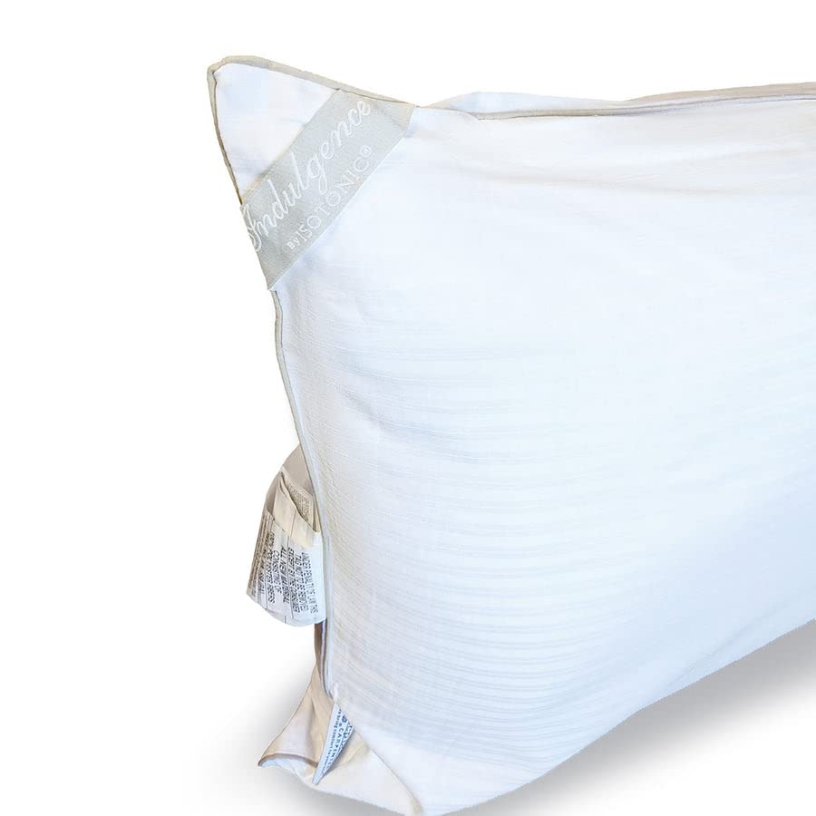 Isotonic Indulgence Synthetic Down Pillow | Back & Stomach Sleeper (Standard/Queen)