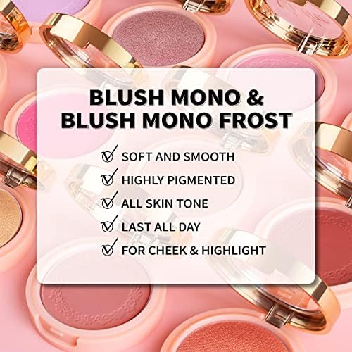 Oulac Purple Blush for Cheeks Blush Makeup| Highly Pigmented Cream| Natural Matte Glow| Shape & Highlight Face| Cruelty-Free with Rose Oil| N20 Believe 4.8g