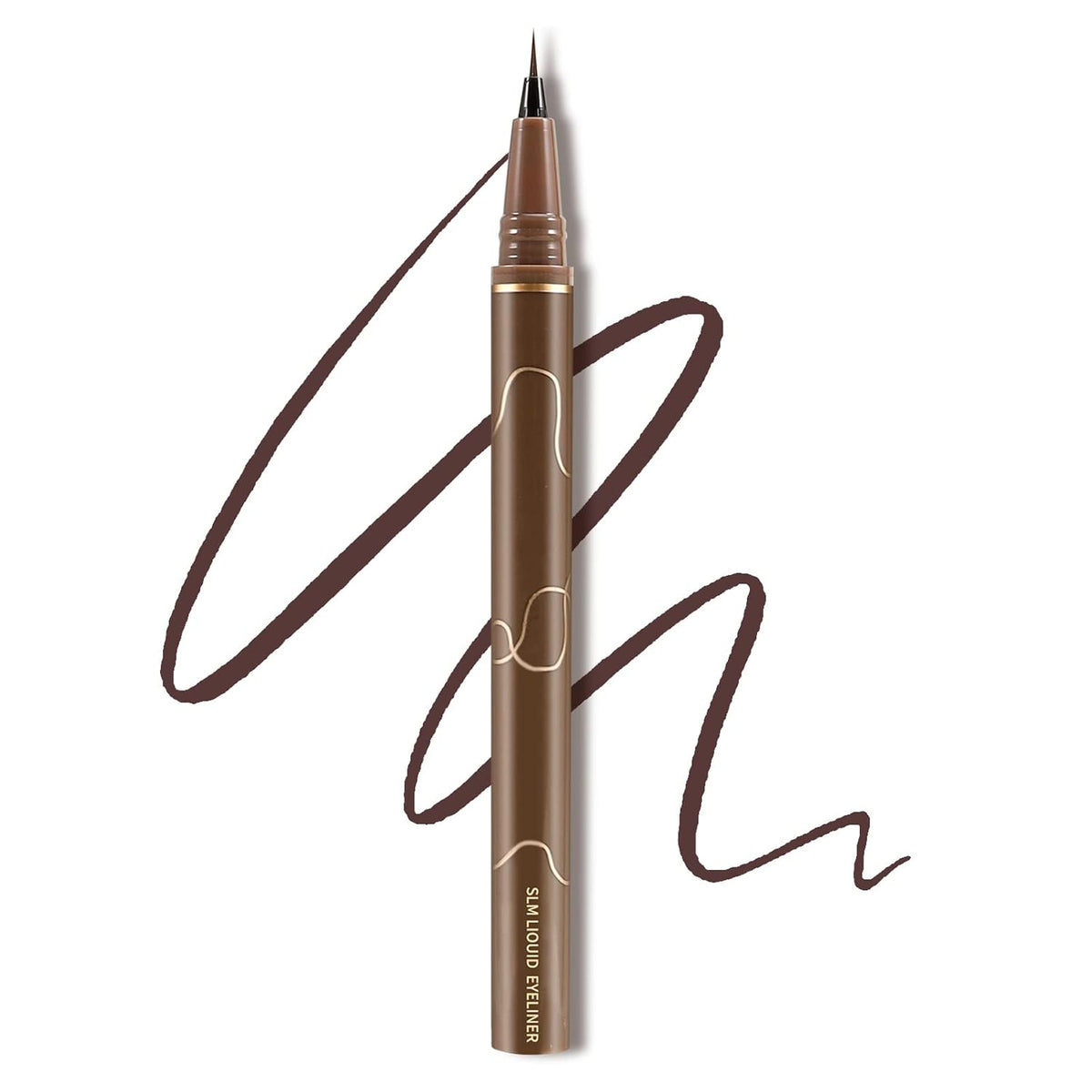 Boobeen Eyeliner Liquid Liner, Black Eyeliner Pen Waterproof with Felt Tip, Ink Liner Eye Liner Long Lasting, Quick Drying