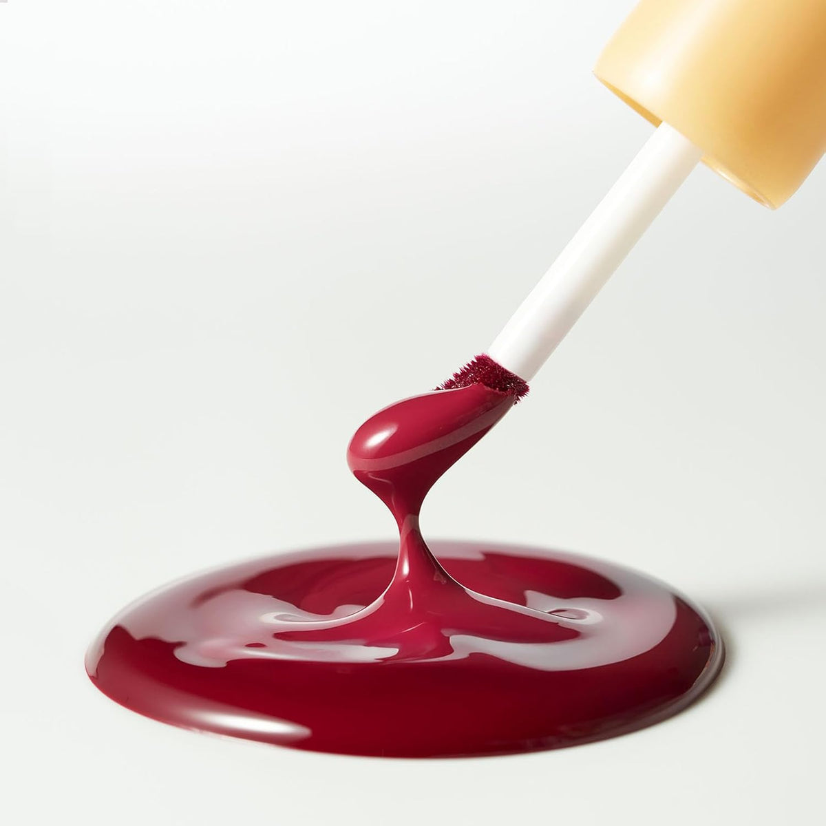 Laka Fruity Glam Lip Tint Mini, Glowing Lip Stain with Wide Color Spectrum, Hydrating & Lightweight Texture, Long-Lasting Bold Stain, Non-Sticky, Vegan, K-Beauty (#130 Fog Berry)