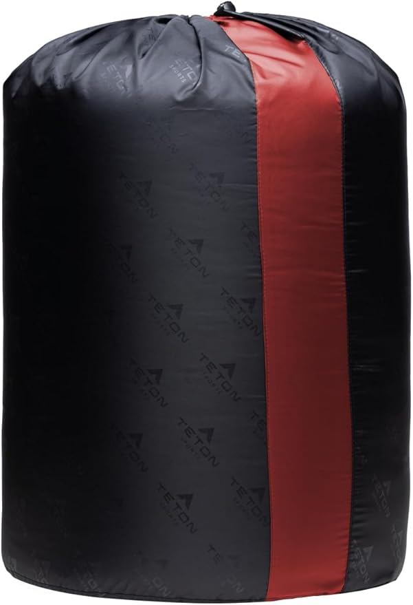 Teton Celsius XXL Sleeping Bag, Cold Weather Sleeping Bags for Adults and Kids, Camping Made Easy and Warm. Compression Sack Included, 35F, 25F, 0F, 20F Degree