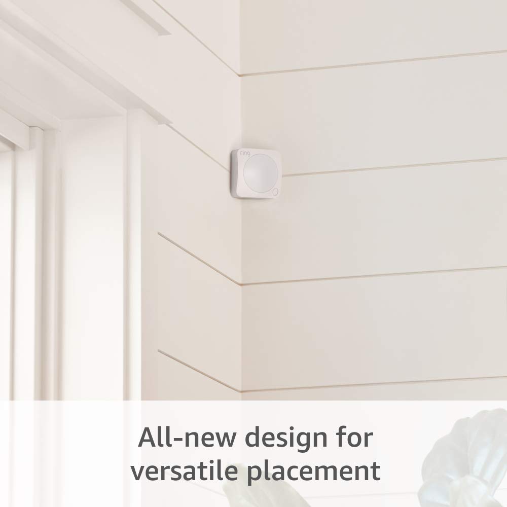 Ring Alarm Motion Detector | Pet-Friendly Security with Adjustable Settings | 90° Coverage & 25ft Range | Easy Installation | Base Station Required