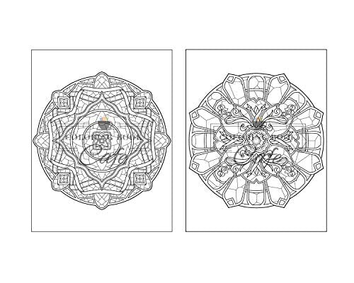 125 Mandalas: An Adult Coloring Book Featuring 125 of the World’s Most Beautiful Mandalas for Stress Relief and Relaxation