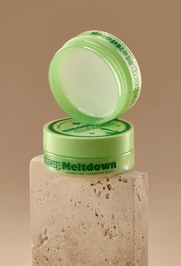 Makeup Meltdown Cleansing Balm – Hydrating Makeup Remover for Face and Eyes – Jojoba Oil and Vitamin E – Gentle Balm to Oil Cleanser for All Skin Types – 3.5 oz