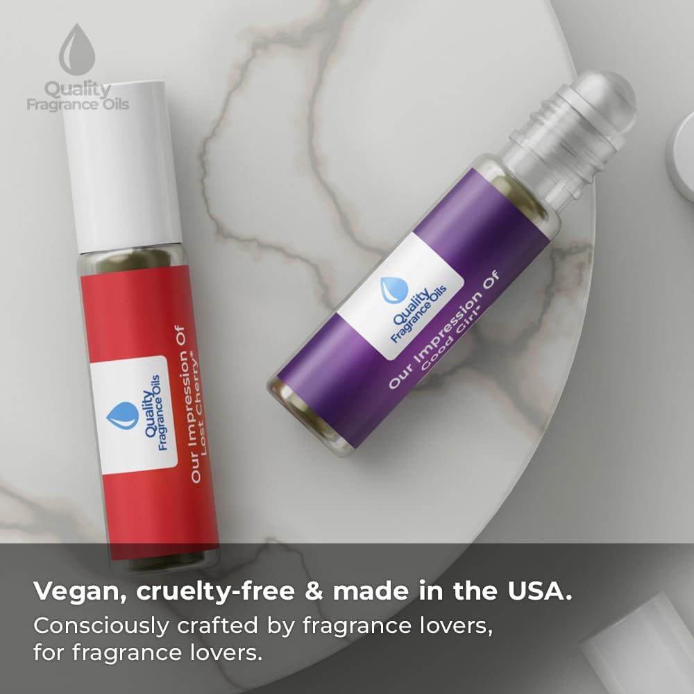 Quality Fragrance Oils' Stronger w. You Impression #352 | Long-Lasting Perfume Oil, Alcohol-Free, Strong Scent, 10ml Roll-On for Men | Affordable Alternative to Designer Fragrances