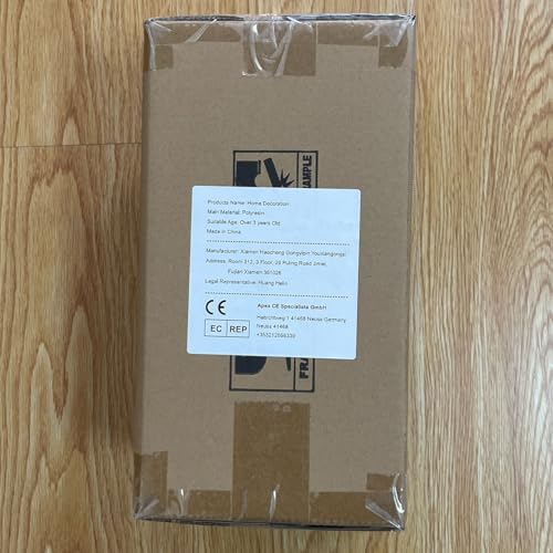 HAUCOZE Modern Sculpture Decor Abstract Statue Figurine Screen Arts Gifts Bookshelf Crafts Polyresin 13.0 inch