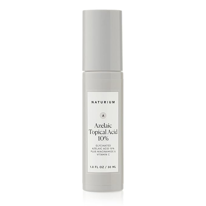Naturium Azelaic Topical Acid 10%, Face & Skin Care Beauty Treatment with Niacinamide & Vitamin C, 1 oz