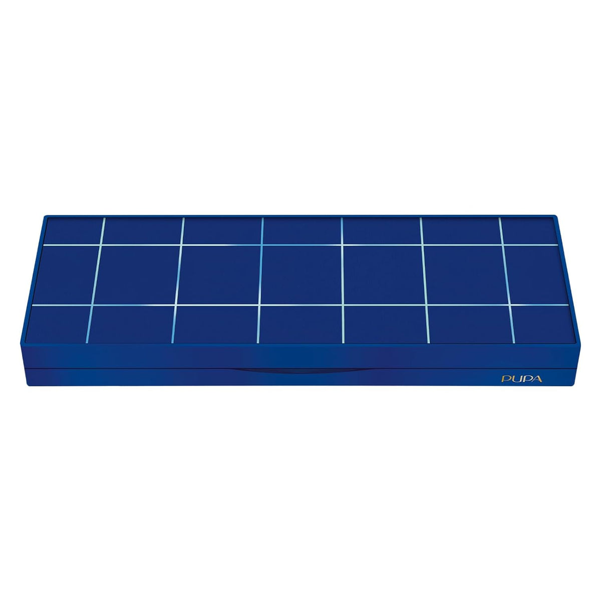 Pupa Milano Pupart S Makeup Palette, 004 Blue, 0.4 oz - Versatile Makeup Kit - Blush for Cheeks - Eyeshadow - Lip Gloss - Lip Cream - Face Makeup