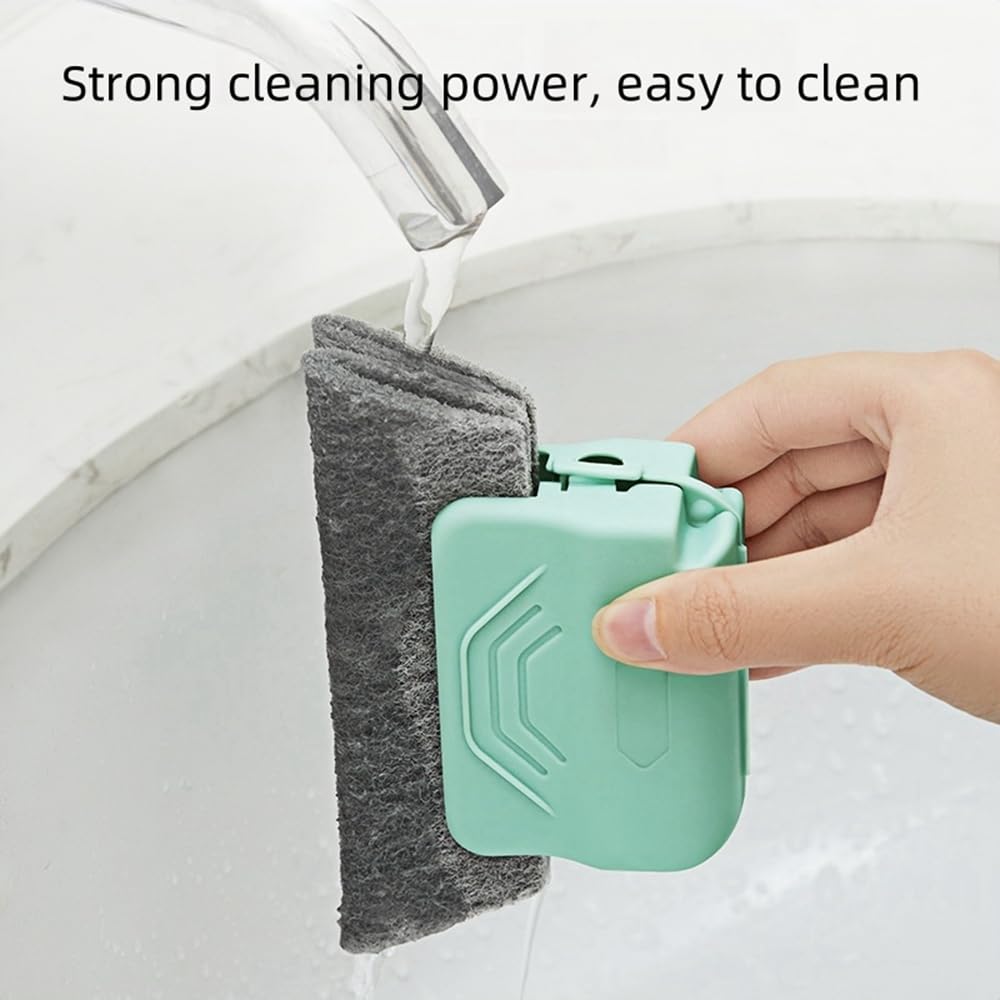 Magic Window Track Cleaner, 2025 Upgrad Window Groove Cleaning Brush Tools Set, Hand-held Window Track Cleaner Brushes Tools Set for Window lides Gaps Tile Lines Shutter Car Vents (Colorful 3PCS)