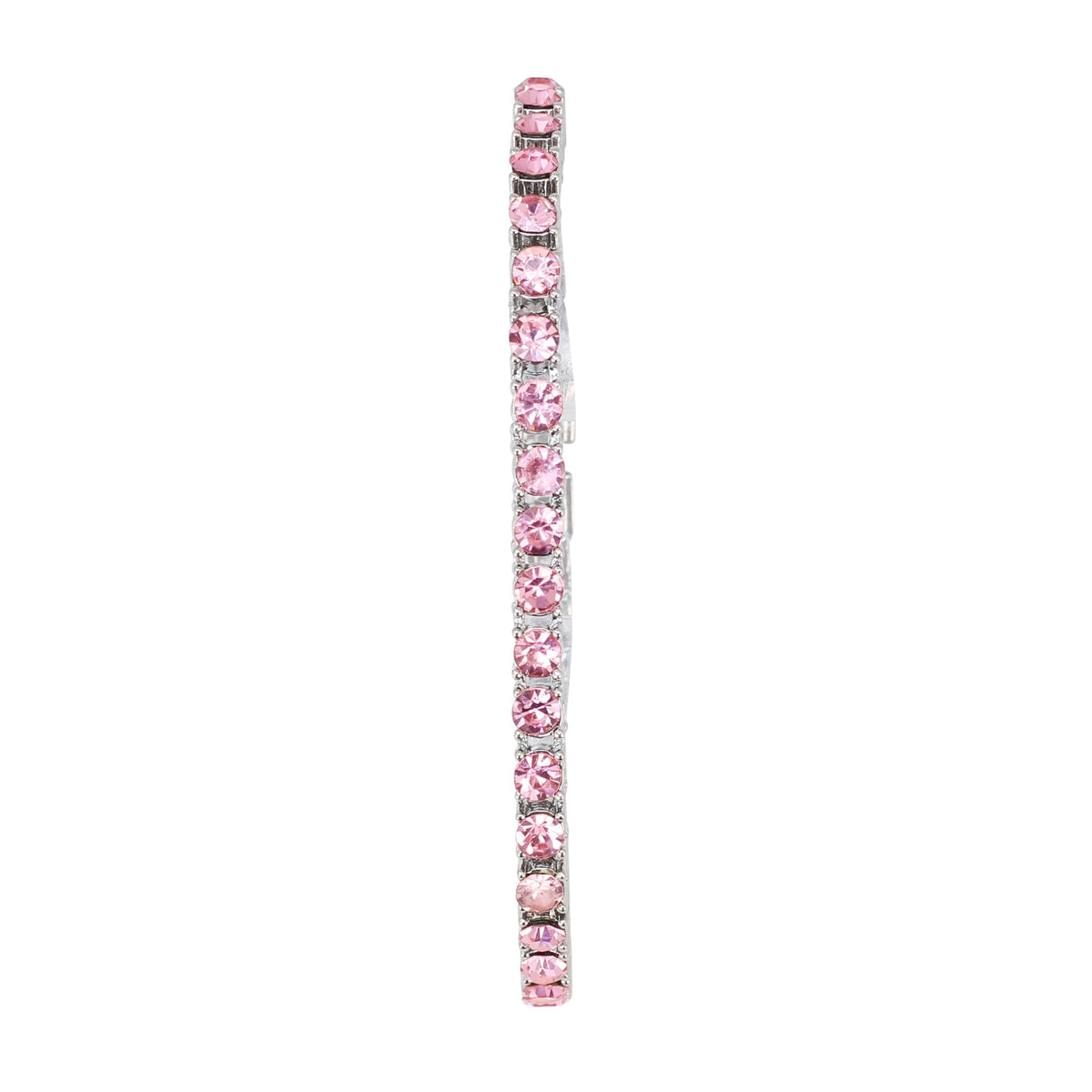 Charles Raymond Women's Pink Dial Luxury Crystal Diamonds Iced Out Watch, a True Testament to blinged-Out Beauty and Timeless Glamour - ST10327LA (ST10327LA-TB SLV Pink)