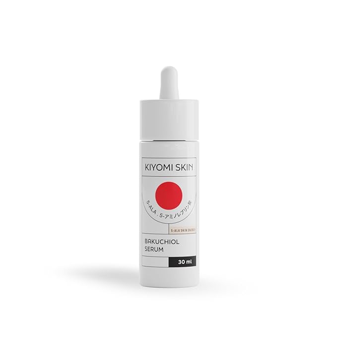 Bakuchiol Face Serum - Gentle Retinol Alternative with 5-ALA, Niacinamide - Anti-Aging Formula for Fine Lines, Wrinkles, Even Skin Tone - Vegan Facial Serum for All Skin Types - 1 Fl Oz