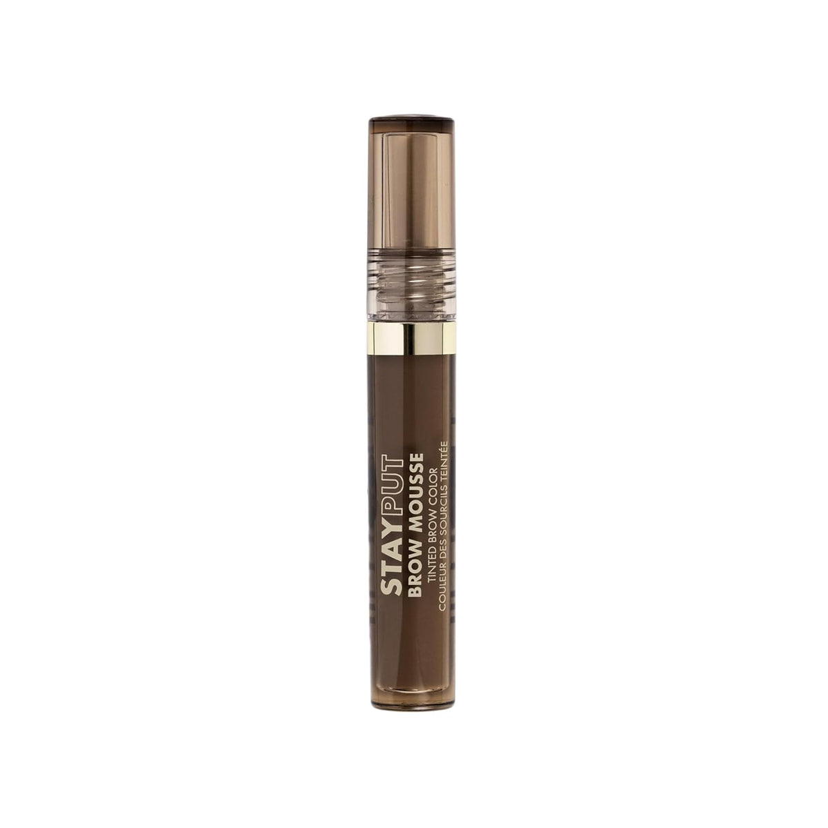Milani Brow Tint- Stay Put Tinted Brow Mousse, Nourishing, High-Pigment infused with Shea Butter, Jojoba Seed Oil & Panthenol Vitamin B5- Dark Brown