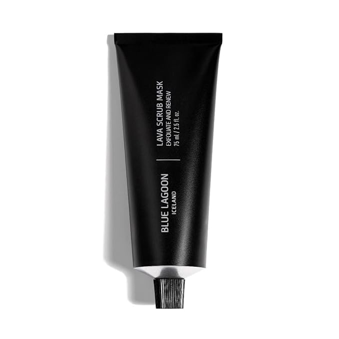 Blue Lagoon - Resurfacing Exfoliating Volcanic Lava Scrub Face Mask - Hydrating Face Mask - Moisturizing Face Mask - Face Scrub - Hydrating Mask - Bioactive Icelandic Skincare (2.5 oz | 75 ml)