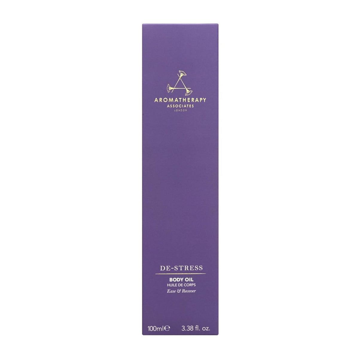 Aromatherapy Associates De-Stress Body Oil Made with Ginger and Rosemary Essential Oils and Arnica Flower Extract (3.4 fl oz)