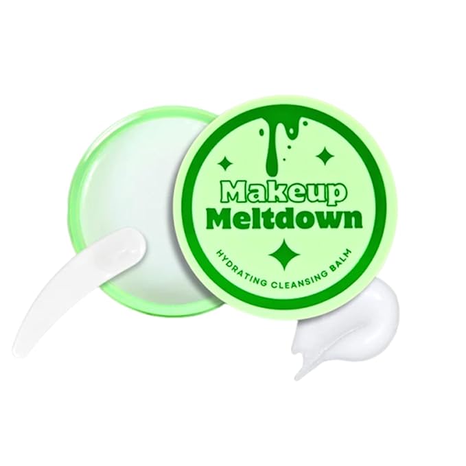 Makeup Meltdown Cleansing Balm – Hydrating Makeup Remover for Face and Eyes – Jojoba Oil and Vitamin E – Gentle Balm to Oil Cleanser for All Skin Types – 3.5 oz