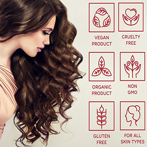 Olivia Care Jojoba Oil 100% Natural Vegan, Pure & Cold Pressed - For Face, Body & Hair. Infused With ANTIOXIDANTS, VITAMIN A, D, E & OMEGA 6, 9. Moisturizing & Hydrating. All Skin Types – 4 OZ