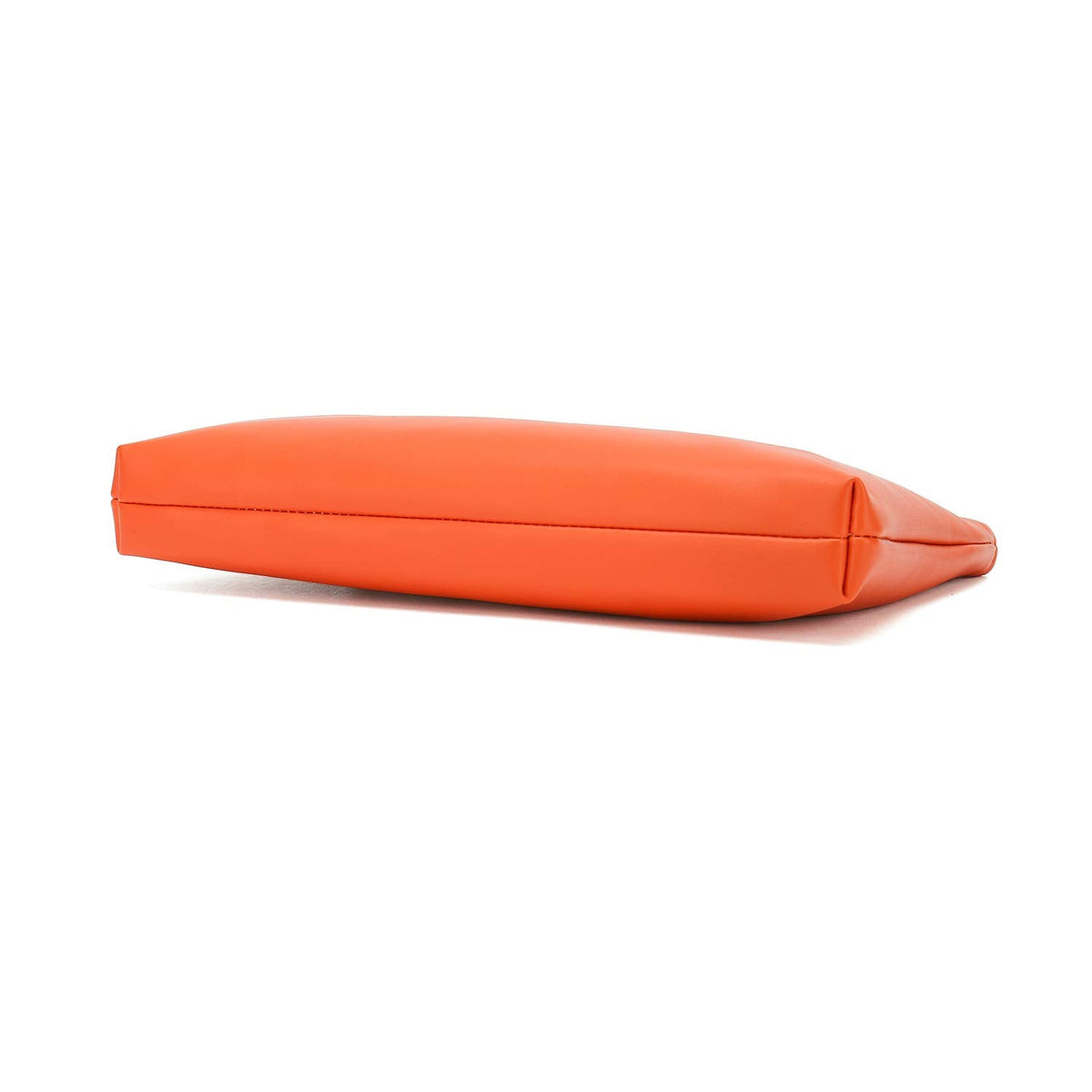CHARMING TAILOR Fashion PU Leather Handbag Stylish Women Convertible Clutch Purse (Burnt Orange)